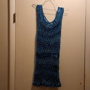 Multicolored Crochet Cover Up